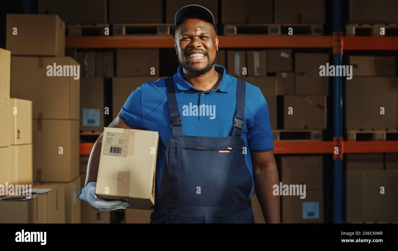 Logistics worker
